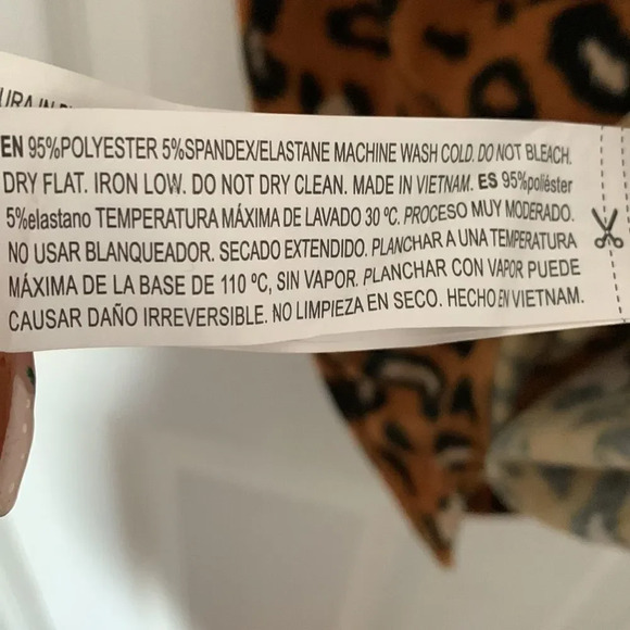 Forever21 Leopard Mock Neck Dress - Picture 6 of 6